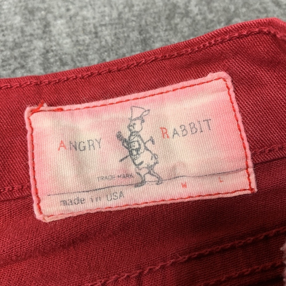 ❤️❤️Angry Rabbit Shinny Jeans Size 27 - Picture 3 of 6
